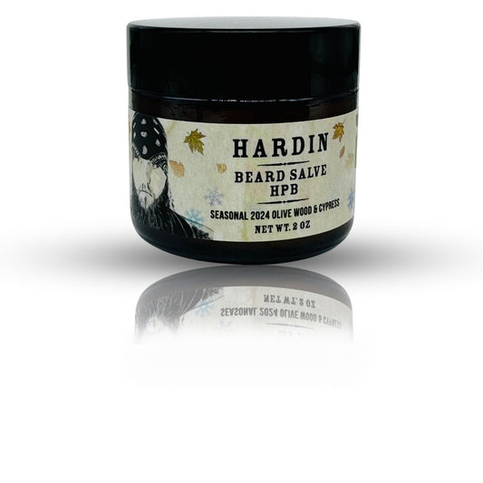 HARDIN BEARD SALVE HPB - NEW FALL/WINTER SEASONAL OLIVEWOOD & CYPRESS