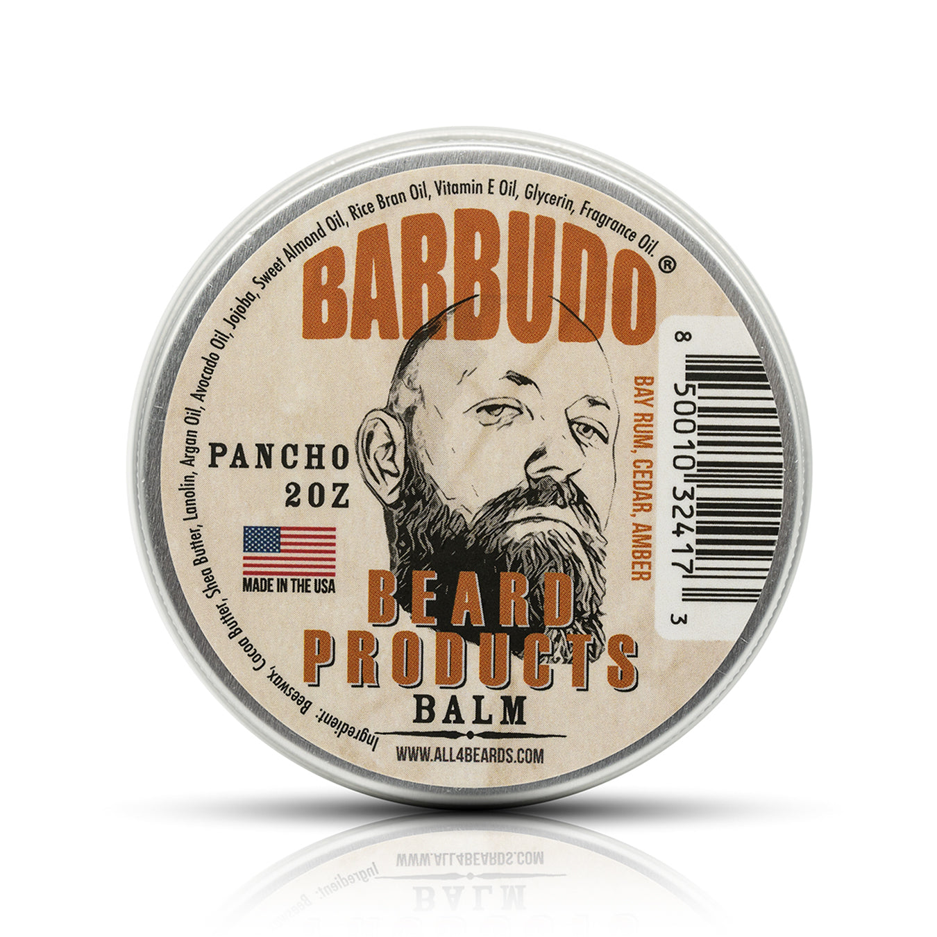 PANCHO BALM - Bay Rum, Cedar, and Amber