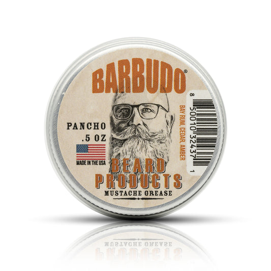 PANCHO MUSTACHE WAX - Bay Rum, Cedar, and Amber