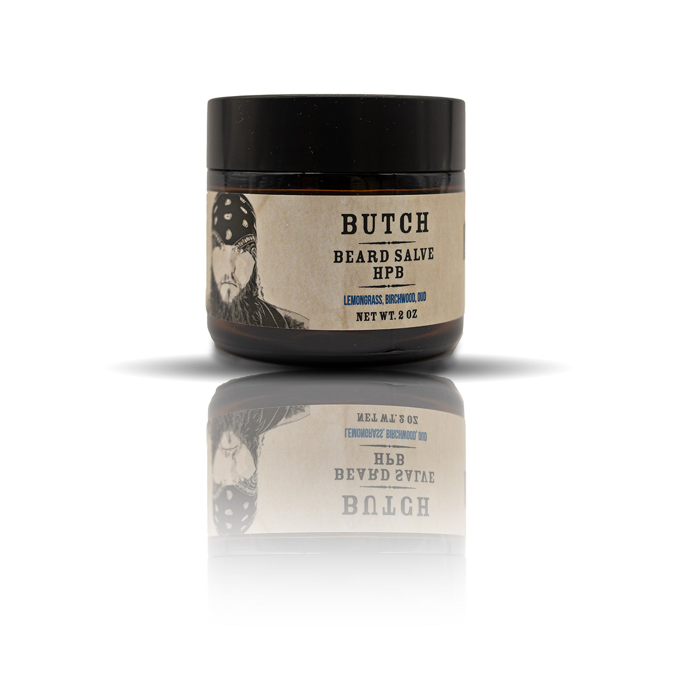 BUTCH BEARD SALVE HPB - Lemongrass, Birchwood, and Oud