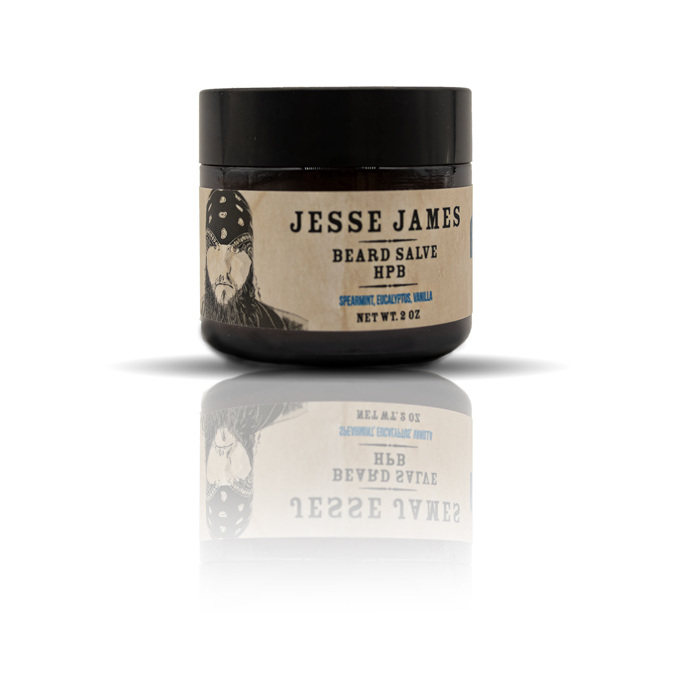 JESSE JAMES BEARD SALVE HPB - Spearmint, Eucalyptus, and Vanilla